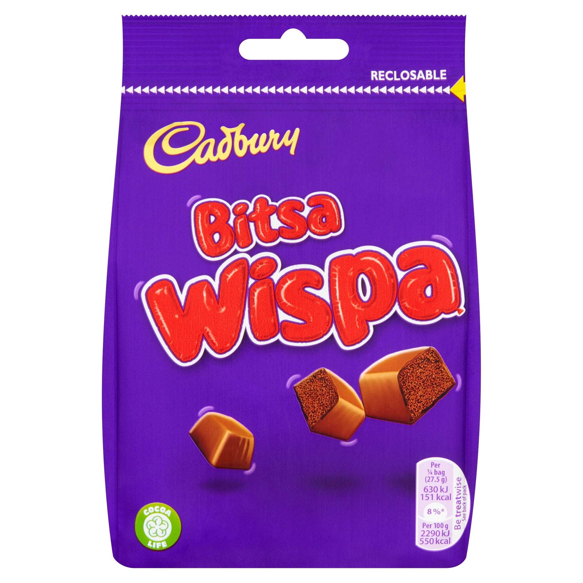 Original Cadbury Bitsa Wispa Chocolate Bag Candy Imported From The Uk England The Very Best Of British Candy Delicious Mini Bite
