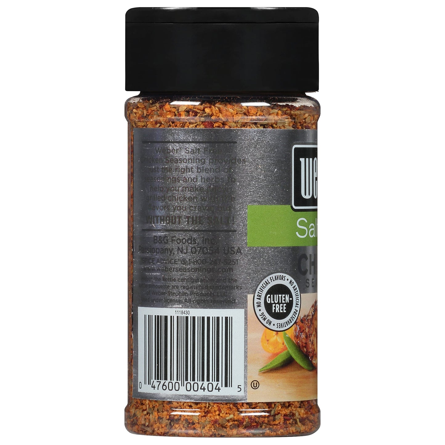 Weber Salt Free Chicken Seasoning, 5 Ounce Shaker (Pack Of 6)