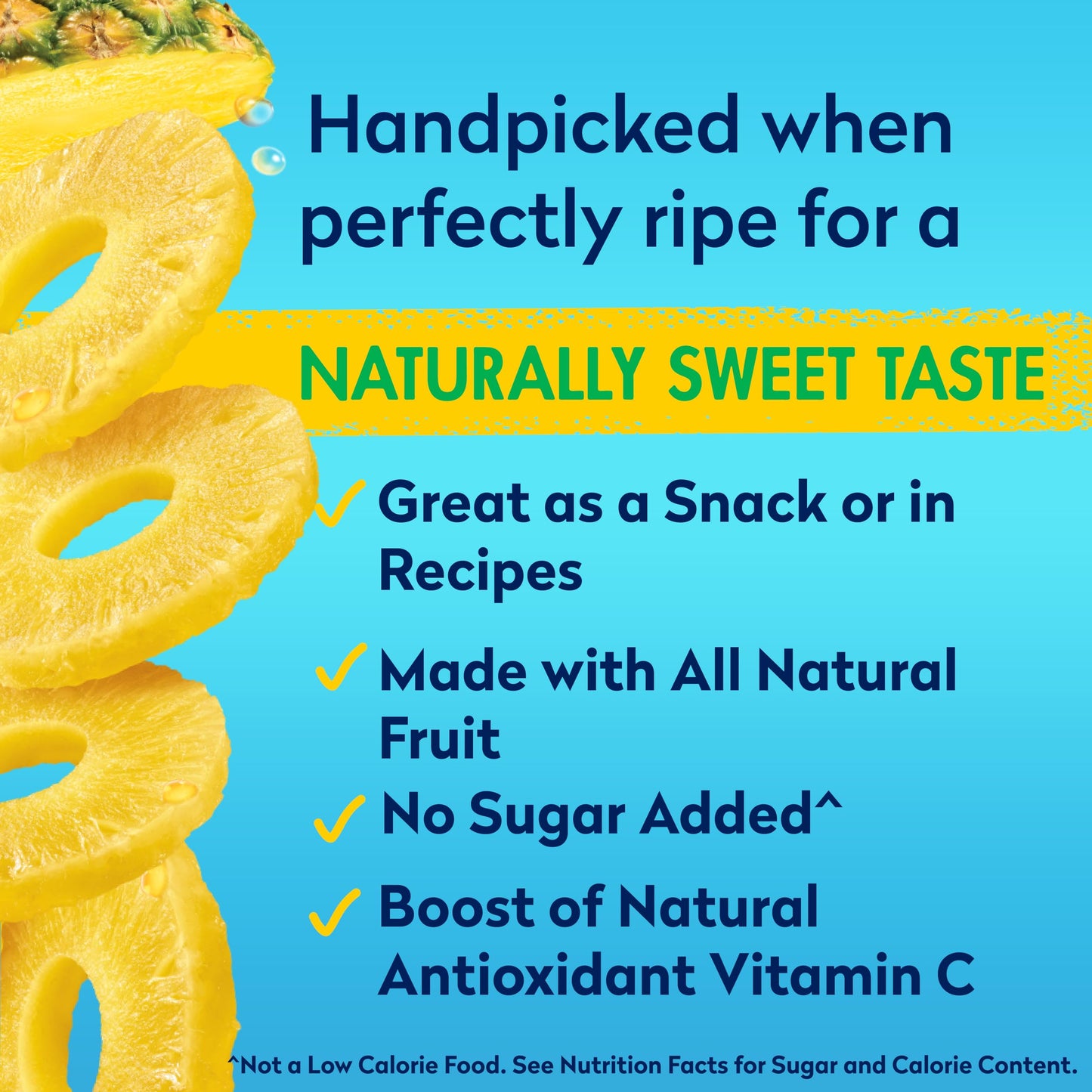 Dole Canned Fruit, Pineapple Slices In 100% Pineapple Juice, Gluten Free, Pantry Staples, 20 Oz, 12 Count, Packaging May Vary