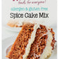 Namaste Foods, Gluten Free Spice Cake Mix, Allergen-Free,26 Oz (Pack Of 6)