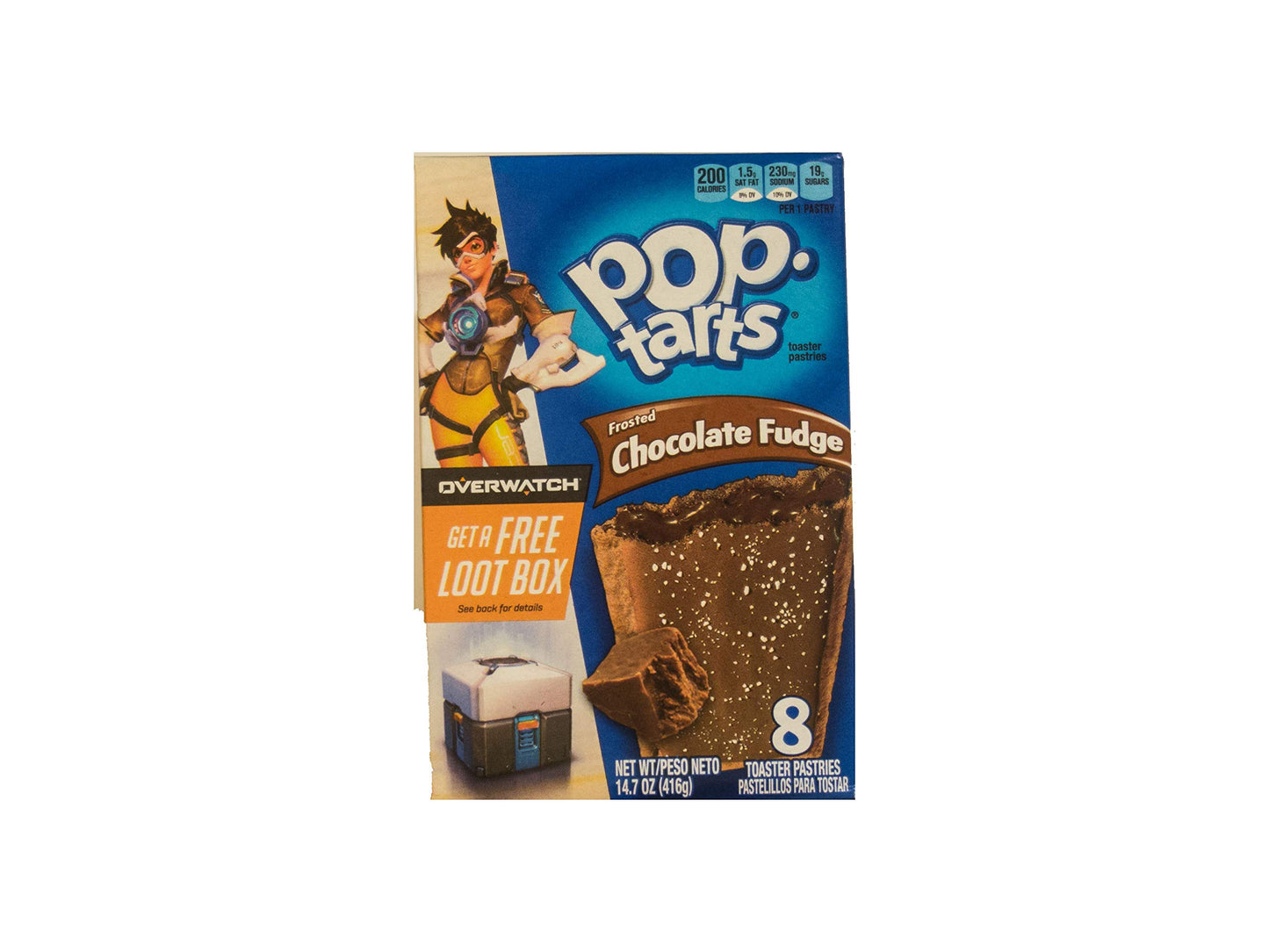 Kelloggs Pop-Tarts Frosted Chocolate Fudge Toaster Pastries 8 ct