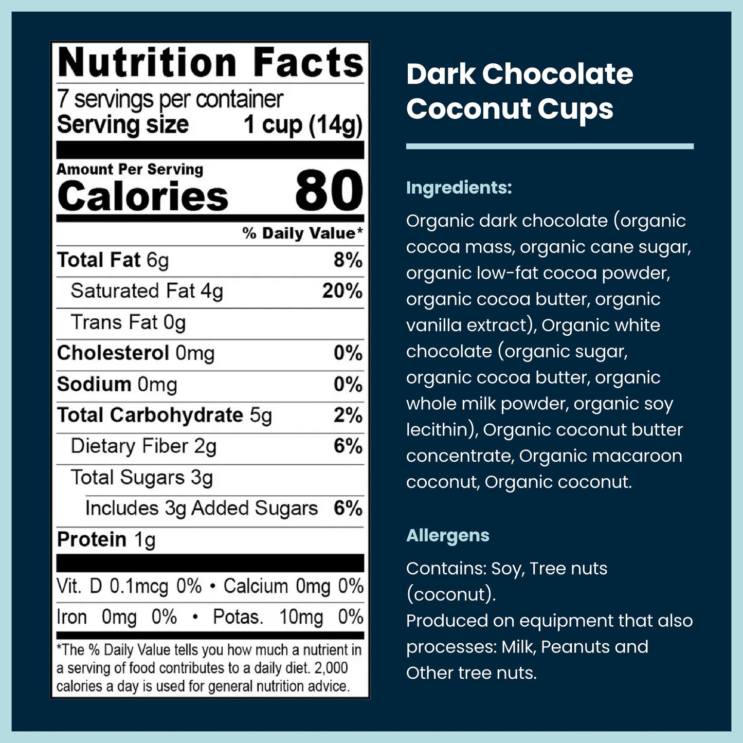 ChocXO Dark Chocolate Coconut Cups, 85% Cacao, 3g Sugar, Keto, 3.45 oz (Pack of 6), Gluten Free, Non-GMO, Kosher