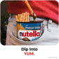 Nutella & GO! Chocolate Hazelnut Spread with Cocoa + Pretzel Sticks  10 Snack Packs  1.9 oz Each