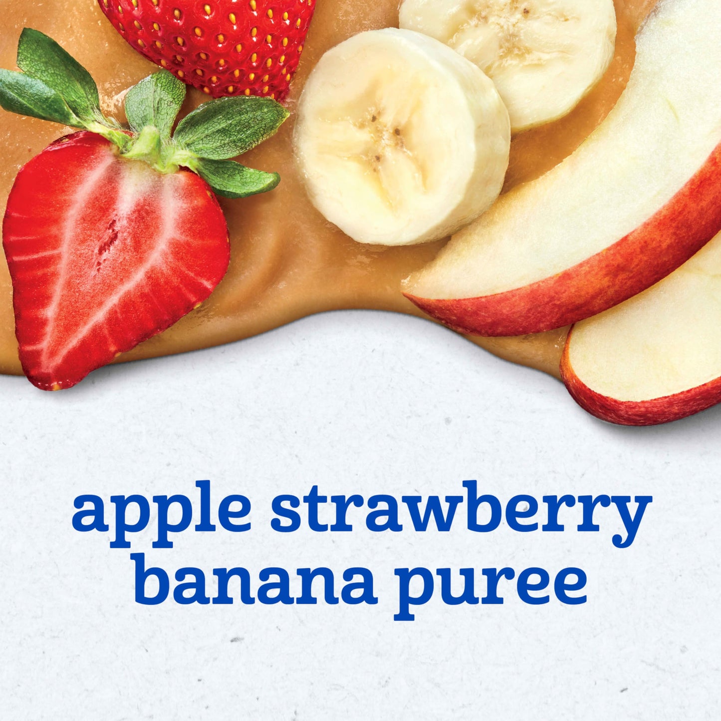 Gerber Baby Food Apple Strawberry Banana Baby Food, 3.5 Oz Pouch
