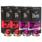 Peets Coffee Medium Roast Espresso Capsules Variety Pack, Compatible with Nespresso, 40 Count (4 Boxes of 10 Capsules), Intensity 8-9
