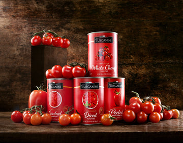Tuscanini Diced Tomatoes 14.1Oz (4 Pack) | 100% Italian Tomatoes, Delicious Taste & Texture, Perfect For Pizza And Sauces, Bpa F