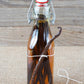 Vanilla Bean Kings Homemade Vanilla Extract Kit, 1 oz Organic Madagascar Vanilla Beans, 8.5 oz Glass Bottle, Black/Dark Brown