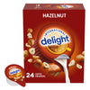 International Delight Coffee Creamer Singles, Hazelnut, 24 Count