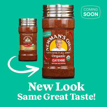 Newman'S Own Organic Ground Cayenne Pepper, Ideal For Rubs, Chili, Stews, And Hot Sauces, Usda Certified Organic, Non-Gmo, Koshe