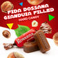 LAETAFOOD Fida Rossana Chocolate Hazelnut Filled Hard Candy, 1 Pound Bag, Individually Wrapped, Sugar-based, Italian Candy