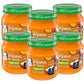 Gerber Organic For Baby 2Nd Foods Veggie Power Baby Food Jar (Sweet Potato Apple Carrot & Cinnamon, Pack Of 6)