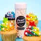 Sweet Spell White Pearl Sprinkles For Cake Decorating (130G/ 4.6Oz) - Sugar Candy Ball Pearls For Cupcakes, Ice Cream Toppers, A