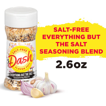 Dash Salt-Free Seasoning Blend, Everything But The Salt Seasoning Blend, 2.6 Ounce