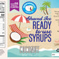 Hypothermias Shaved Ice & Snow Cone Syrup - Quart (32 Fl. Oz) - Coconut - Made With Non-Gmo 100% Pure Cane Sugar, No Corn Syrup