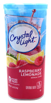 Crystal Light Raspberry Lemonade Drink Mix, 1.8-Ounce Canister, Pack of 2