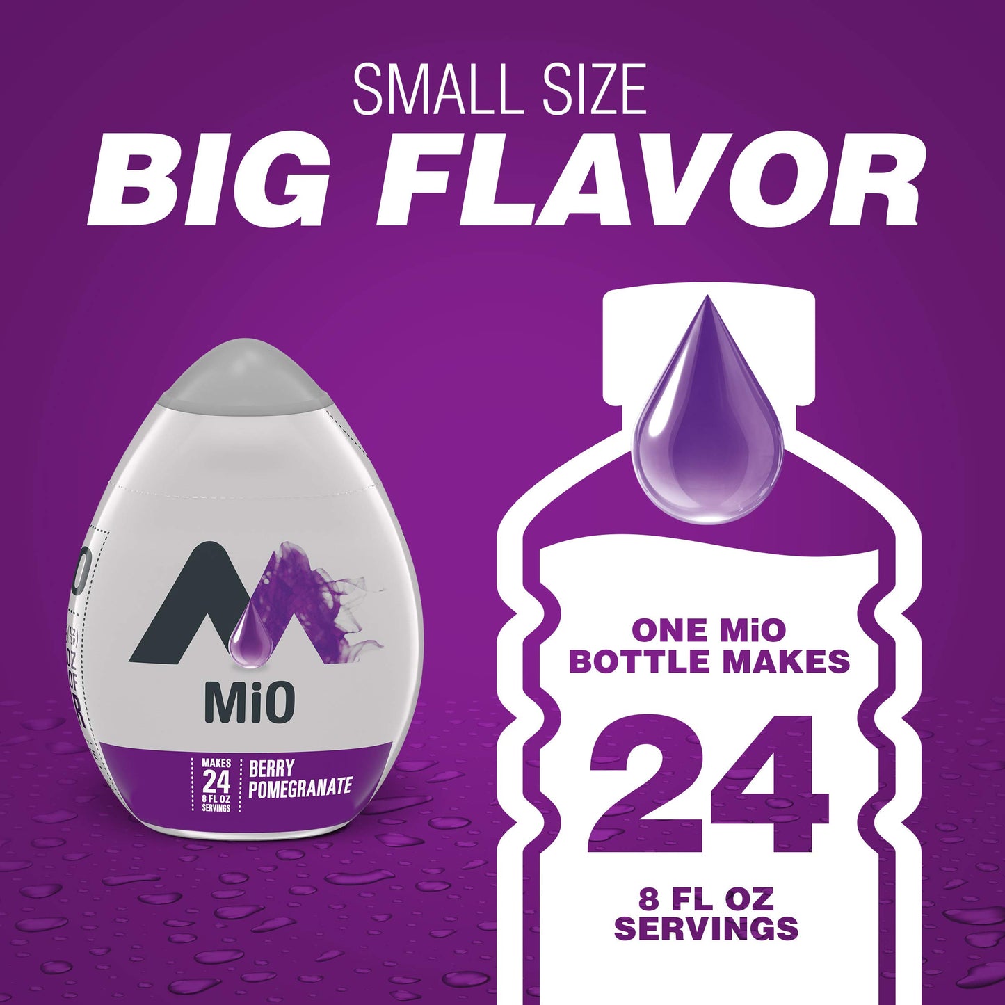 MiO Berry Pomegranate Liquid Water Enhancer Drink Mix (1.62 fl oz Bottle)
