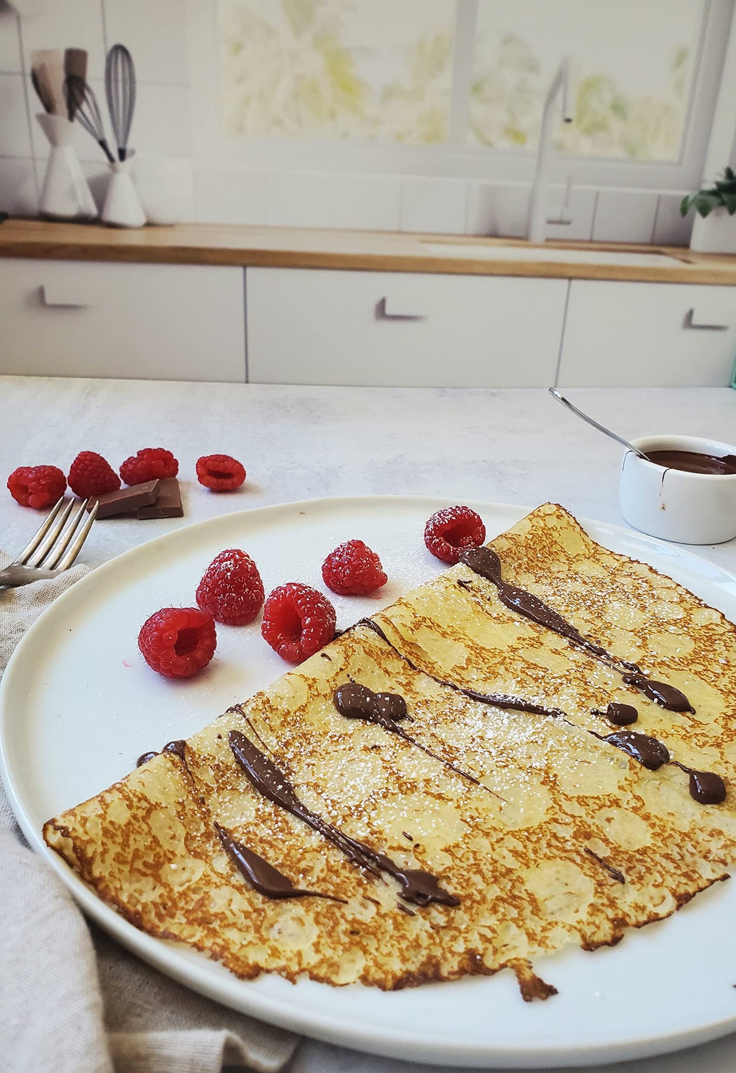 Pop Crepes-Buttermilk Crepes (Pack Of 8), New Presentation-Same Taste. Made In California, Cage-Free Eggs, Ready To Fill & Serve
