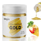 Gold Food Coloring Metallic Glitter Paint For Baking-Wayin Upgraded Vibrant Color Edible Glitter Cake Paint For Art Decorative F