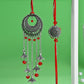 Rakhi For Bhaiya Bhabhi Rakhi Gift Pack Lumba Rakhi Set Dry Fruits Combo Pack Rakhi For Bhabhi Rakhi With Dry Fruits Red L10 Tra