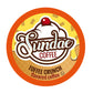 Sundae Ice Cream Flavored Coffee Pods, Compatible With 2.0 Keurig K-Cup Brewer, (Toffee Crunch) 48 Count