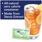 NJoy Zero Calorie Sweetener Green Stevia Packets 1000 Count Kosher Gluten Free