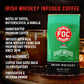 Fire Department Coffee Irish spirit-inspired flavor Infused Ground Coffee - Medium Roast - 12 oz - Veteran Owned - Non-  ic - Roasted in the USA