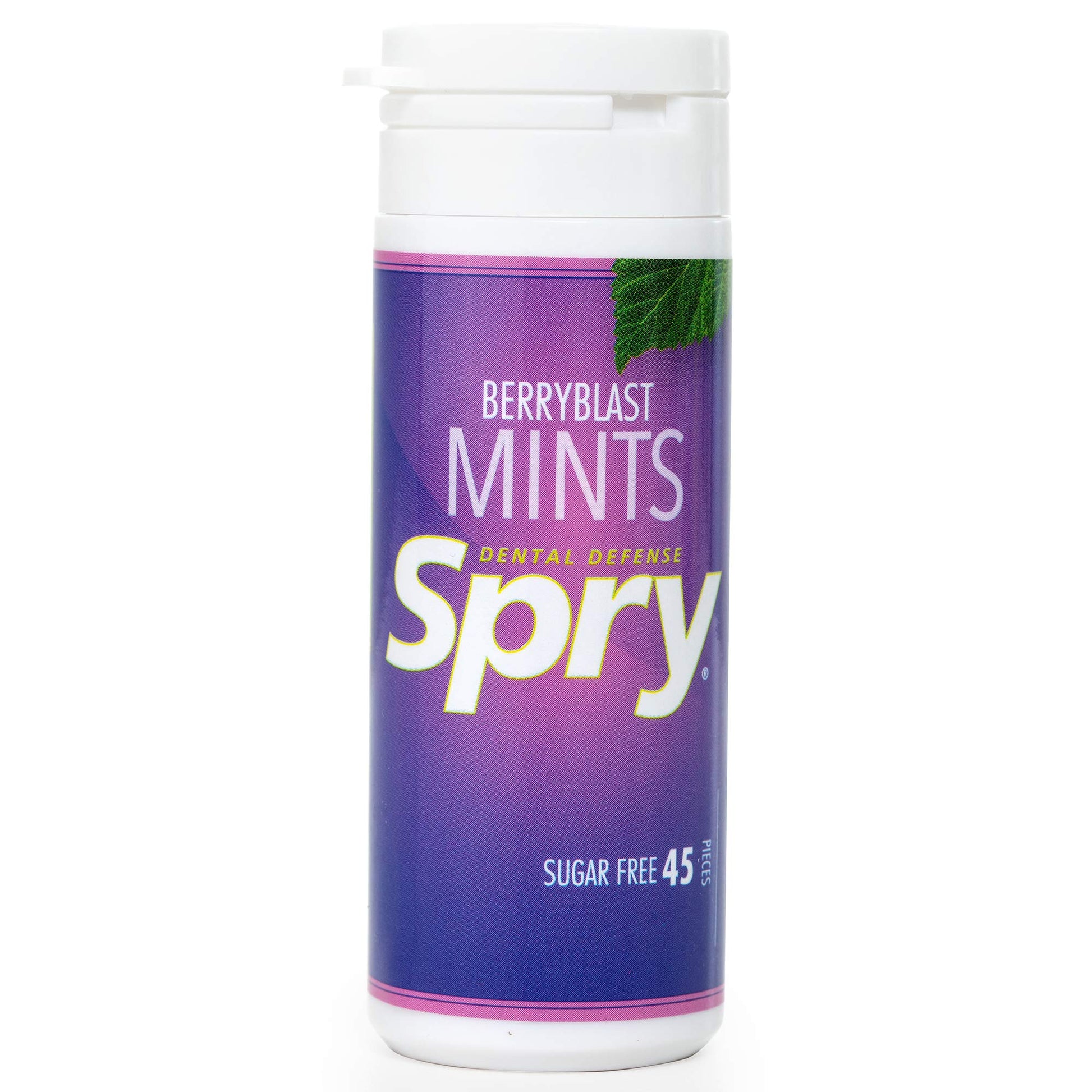 Spry Xylitol Mints, Natural Berry Blast, 45Ct