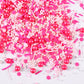 Edible Pink Sprinkles For Cake Decorating, Pink Confetti Sprinkles, Pink Jimmy Sprinkle Mix, Perfect For Baking, Cake, Cupcakes,