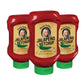 Mama Selitas Red Gold Jalapeno Tomato Ketchup, Gluten Free, No Drip Easy Squeeze 20 Ounce Bottles, 3-Pack