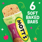 Motts Soft Baked Bars, Berry Flavor, Made with Applesauce, 6 Count, 5.76 oz