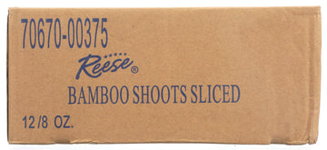 Reese Sliced Bamboo Shoots, 8-Ounces (Pack Of12)