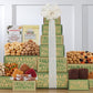 Wine Country Gift Baskets Gift Tower - Nuts, Brownies & Sweets, 8 x 6 x 15, Model 857