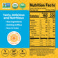 Tasty Bite Organic Chickpea Coconut and Turmeric Curry, Ready to Eat, Microwavable Entr  e, Vegan, 10 Ounce (Pack of 6)