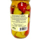 Greek Stuffed Peperoncini Duo - Greek Green And Red Peperoncini Stuffed With Cream Cheese And Feta 32.80Oz