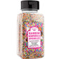 Unpretentious Rainbow Nonpareils Sprinkles - Multi-Use Shaker Bottle for Dessert Decorating