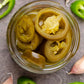 Green Jay Gourmet Pickled Candied Jalapeos In A Jar - Fresh Hand Jarred Vegetables For Cooking & Pantry - Home Grown Pre-Prepare