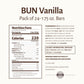 Pearson'S Vanilla Bun Cluster Bar | Roasted Peanuts, Real Milk Chocolate, And Vanilla Nougat | Pack Of 24 | Individually Wrapped