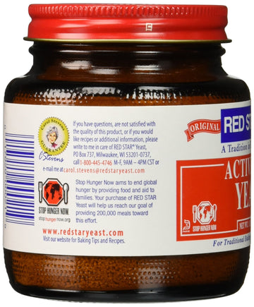 Red Star Active Dry Yeast, 4 Oz