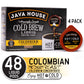 Java House Cold Brew Coffee Concentrate Single Serve Liquid Pods Colombian, 48 Count (Pack Of 4)