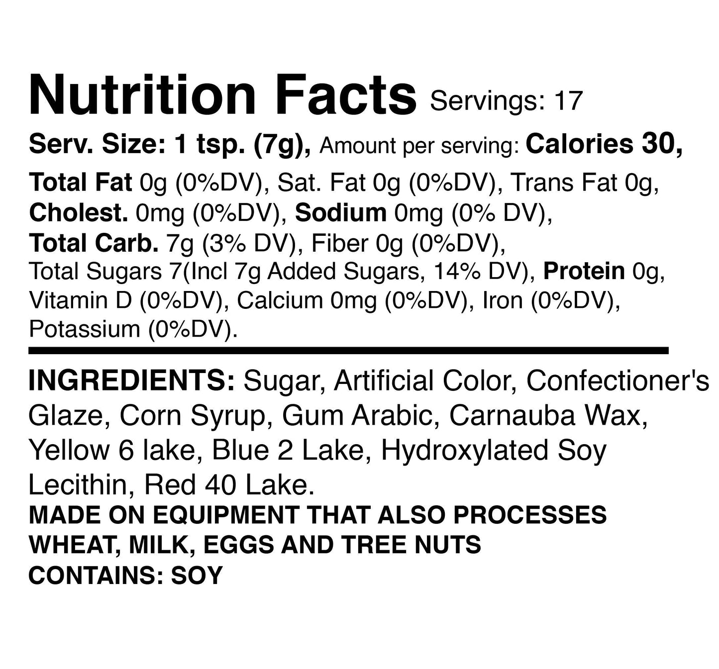 Mystic Sprinkles Sugar Crystals 4.2oz Bottle (Silver)