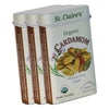 St. Claire'S Organic Herbal Pastilles, (Cardamom, 1.5 Ounce Tin, Bundle Of 3) | Gluten-Free, Vegan, Gmo-Free, Plant-Based, Aller