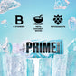 PRIME Hydration Sports Drink, Electrolyte Enhanced, 250mg BCAAs, 16.9 Fl Oz, Pack of 12