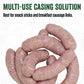 Lem Products Pre-Tubed Natural Sheep Casings, 19-21Mm, Edible Sausage Casings, Stuffs Approximately 20-25 Pounds, Great For Snack Sticks, Breakfast Sausage Links, And More, 6.7 Ounce Package