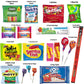 Foxy Fane 60 Count Ultimate Holiday Gift Snack Box - Care Package With Assortment Of Chips, Cookies, Candy, Crackers & Other Sna