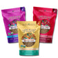 Lark Ellen Farm Vanilla Cinnamon, Cacao Cherry, Berrylicious Grain Free Granola Clusters, Raw Sprouted Certified Organic Vegan, 