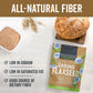 Viva Naturals Organic Ground Flaxseed - Premium Quality Plant-Based Protein And Vegan Omega 3 With Fiber, Perfect For Smoothies,