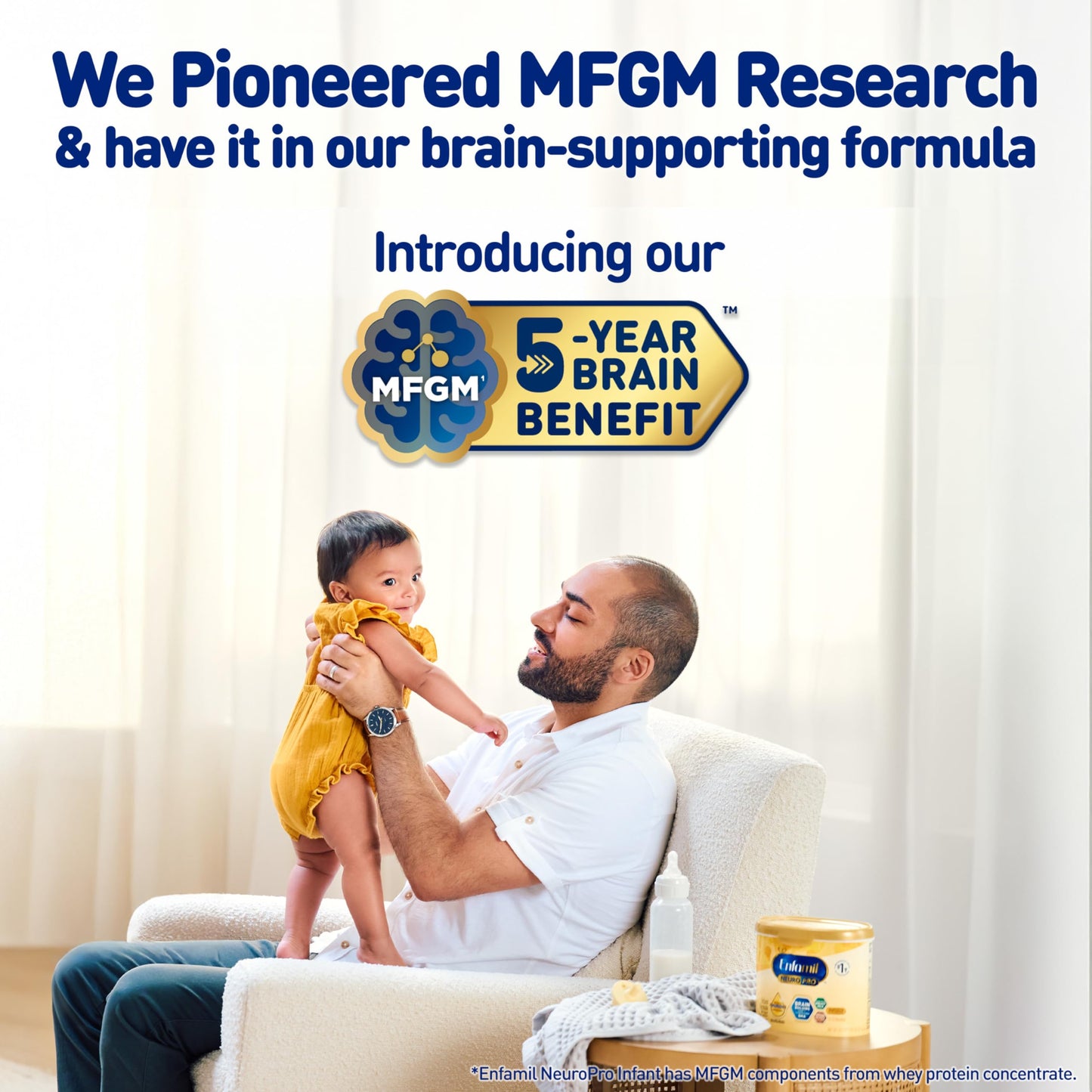 Enfamil Neuropro Ready-To-Use Baby Formula, Ready To Feed, Brain And Immune Support With Dha, Iron And Prebiotics, Non-Gmo, 2 Fl Oz (Pack Of 48)