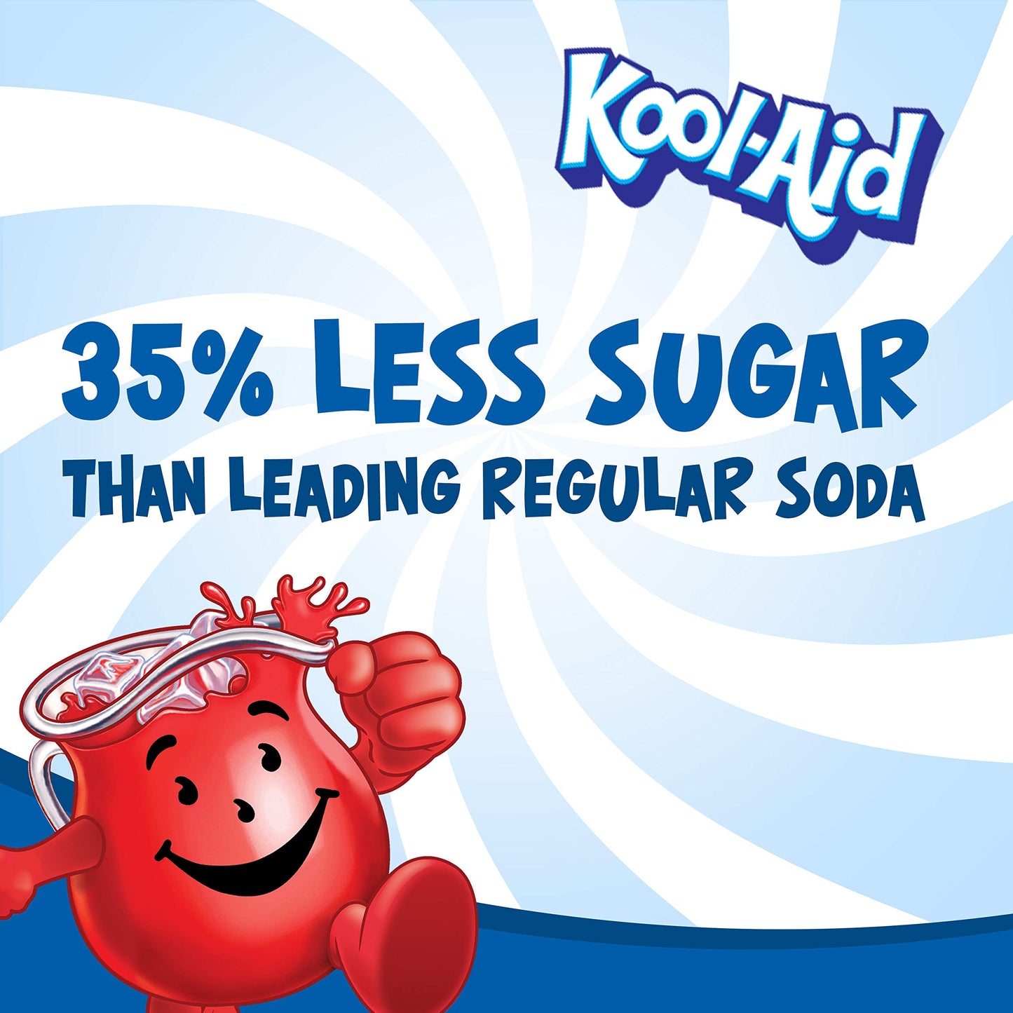 Kool-Aid Powdered Drink Mix, Caffeine Free, Blue Raspberry Lemonade, 20 oz Canister