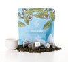The Tea Spot Organic Clouds And Mist Green Tea | Yunwu Organic Green Tea With Smoky, Vegetal, And Citrus Aromas | 15 Tea Bags