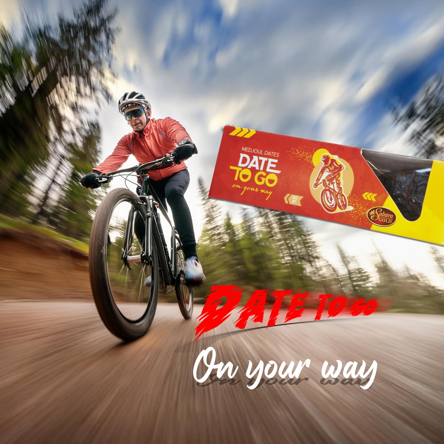 Sahara Gold Medjool Dates Snack Pack - Naturally Sweet & Chewy, Travel-Friendly For Cyclists & Hikers, Perfect For Gifting, 27 S